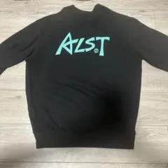 ALST トレーナー　ブラック✖️ミント