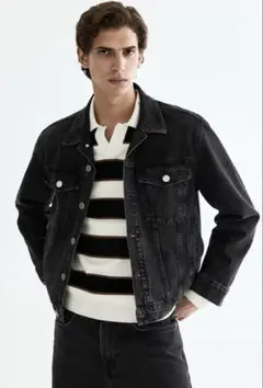 H&M デニムトラッカージャケット