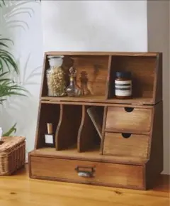 サリュ　リサイクルウッドツールトランク