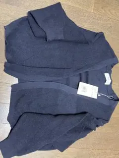 AZUL 新品ネイビー ニットカーディガン 長袖