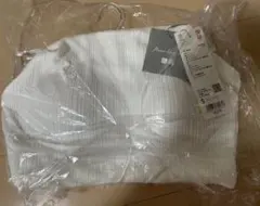 【ユニクロ×マメクロゴウチ】シームレスブラキャミソール ホワイトS