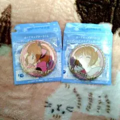 【匿名配送】カードキャプターさくら トレーディングホログラム缶バッジ2点