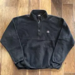 L.L.Bean ブラック フリース ハーフジップ