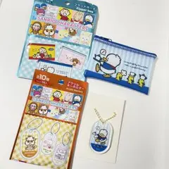サンリオキャラクターズ　フラットポーチ　アクリルキーホルダー　あひるのペックル