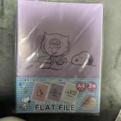 スヌーピー A4 フラットファイル 3冊セット