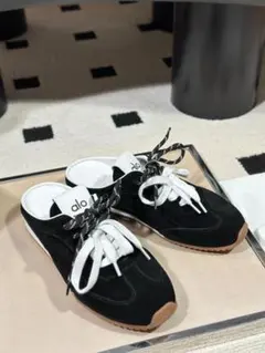 Alo Sunset Sneaker ブラック W6.5 - メルカリ