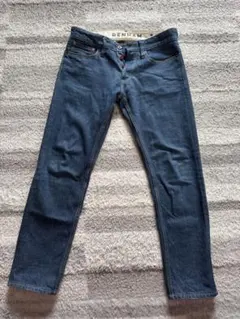 W36 デンハム RAZOR FBL ストレッチ ブラック デニム パンツ - メルカリ