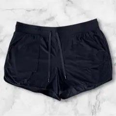 Athletic Works 黒 ショートパンツ【XL】マラソン スポーツ