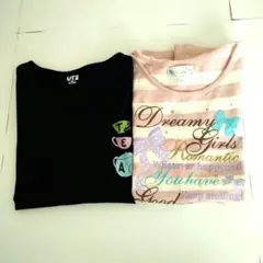 女の子ノースリーブTシャツ2枚セット(130・140cm )のサムネイル