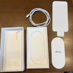 iPhone17空箱 純正充電ケーブル付き（パープル）