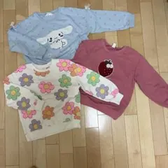 キッズトレーナー　3枚セット　120センチ