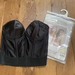 黒　ドレスインナー　ブライダルインナー ビスチェ　Cカップ　jcpenny