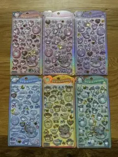 正規品　うるちゅるポップシール　サンリオベビー　全種類6種コンプリートセット