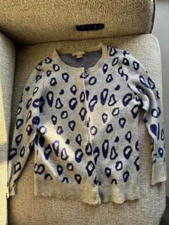 BANANA REPUBLIC レオパード柄カーディガン XS
