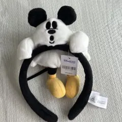香港ディズニーランド ハロウィン おばけ ミッキー カチューシャ 正規品