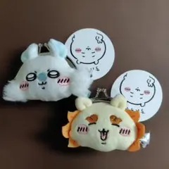 ちいかわ　ミニがま口ポーチ モモンガ＆シーサー