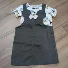 H&M ジャンパースカート　Tシャツ　ミニー　90