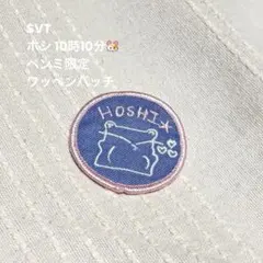 最終値下げ◎SEVENTEEN HOSHI セブチ ホシ ワッペン バッジ
