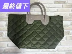 YOUNG & OLSEN キルティングトートバッグ