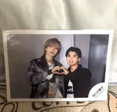 122.なにわ男子 道枝駿佑 長尾謙杜 公式写真 コイスルヒカリ