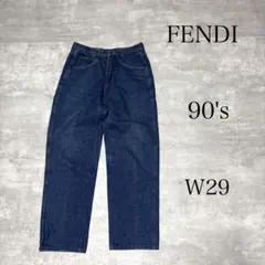 希少 90's ヴィンテージ FENDI デニムパンツ ジーンズ W29のサムネイル