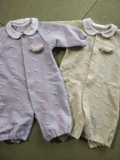 petit main ロンパース 2点セット