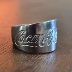 【お気に入り】 アメカジ Coca-Cola スプーンリング 17号前後