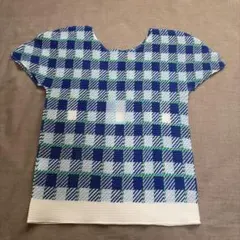 ISSEY MIYAKE PLEATS PLEASE チェック柄 半袖Tシャツ - メルカリ