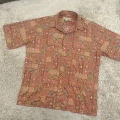 Tori Richard USA製 アロハシャツ エスニック コットンローン