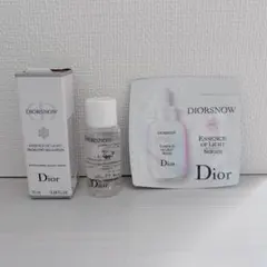 DIORSNOW 化粧水・美容液サンプル