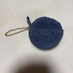 LAZY SUSAN レイジースーザン もこもこ ミニポーチ チャーム ブルーのサムネイル