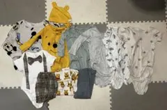 男の子 ベビーロンパース＆セットアップ まとめ売り70~80cm