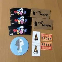 BTS BT21 カップホルダー　コースター　シール　ロケ地　行きつけカフェ