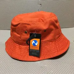 新品 ニューハッタン バケットハットのオレンジ S/M