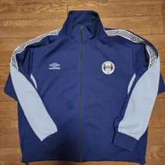 【希少】UMBRO アンブロ トラックジャケット Sサイズ 袖ライン 刺繍ロゴ