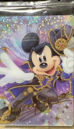 ディズニー ミッキーマウス ウエハースホログラムカード　未開封のサムネイル