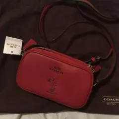 稀少　タグ付新品未使用　COACH スヌーピー　PEANUTS ショルダーバッグ