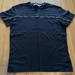 【カルバンクライン Tシャツ】L ブラック メンズ