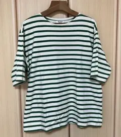 ORCIVAL オーシバル　スビンジャージ ボーダー半袖Tシャツ　サイズ5