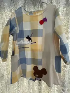 くまのがっこう　スモック　エプロン　保育士