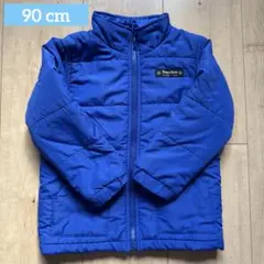 【3can4on 】 ダウン キッズ 90cm ブルーのサムネイル