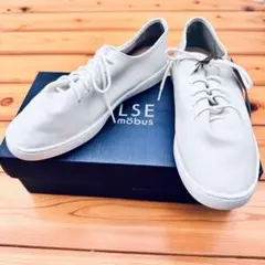 ☆23.5 mobus モーブス ILSE イルゼ 防水スニーカー 白