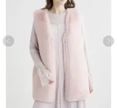 FURFUR エコファーリバーシブルベストのサムネイル