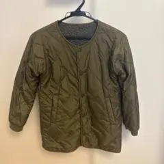 リバーシブルジャケット オリーブグリーン グレー