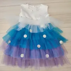 カラフルティアードドレス 130サイズ