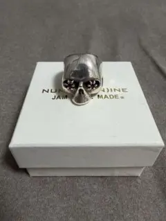 NUMBER (N)INE×JAM HOME MADE スカルリング(ルビー)のサムネイル