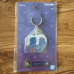 新品　ディズニー1番くじ「ディズニープリンセス」　メタルチャーム