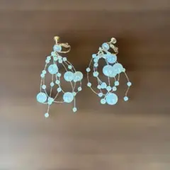 イヤリング　パール