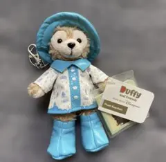 激レア廃盤　【新品】香港ディズニーランド限定ダッフィーぬいぐるみキーチェーン