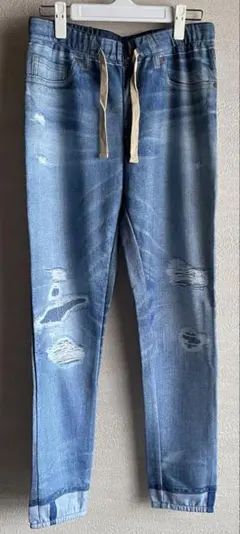 【SALE】LA BODY デニム風パンツのサムネイル